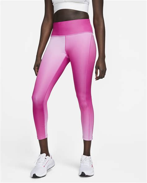 Legging De Running Taille Mi Haute Avec Motif D Grad Et Poches