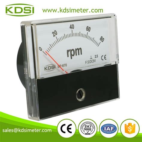 Measurement Moving Coil Bp Dc V Rpm Analog Panel Rpm Meter Buy