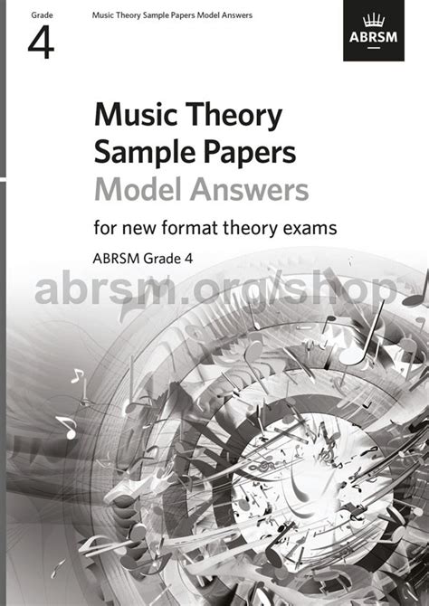 Music Theory Sample Papers Model Answers Abrsm Grade 4 Abrsm