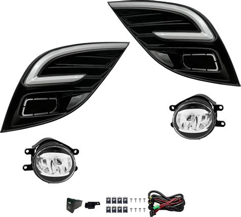 Amazon Shocklight Led Drl Driving Fog Lamps With Colors For