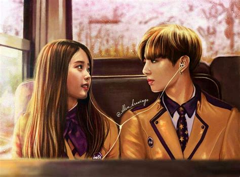 Jungkook And Iu Fanart Army S Amino