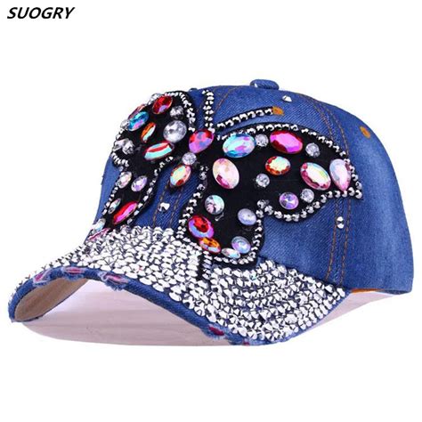 Suogry Summer Cool Big Butterfly Baseball Cap Snapback Hiphop Caps