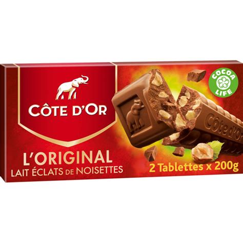 Cote D Or Chocolat Au Lait Clats Noisettes Cote D Or Friandiz