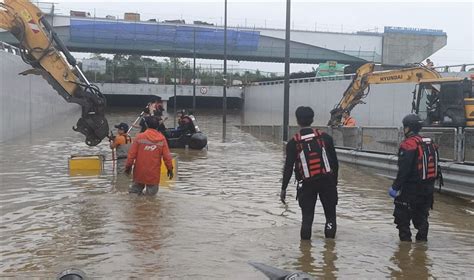 韓國豪雨成災 清州地下車道被淹事故已7死 國際 三立新聞網 Setncom