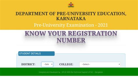 Karnataka Second Pu Results How To Check Students Registration Number