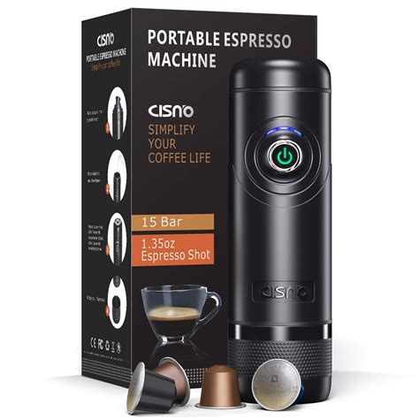 CISNO NCC N01 Automated Portable Espresso Machine Boil Water 15 Bars