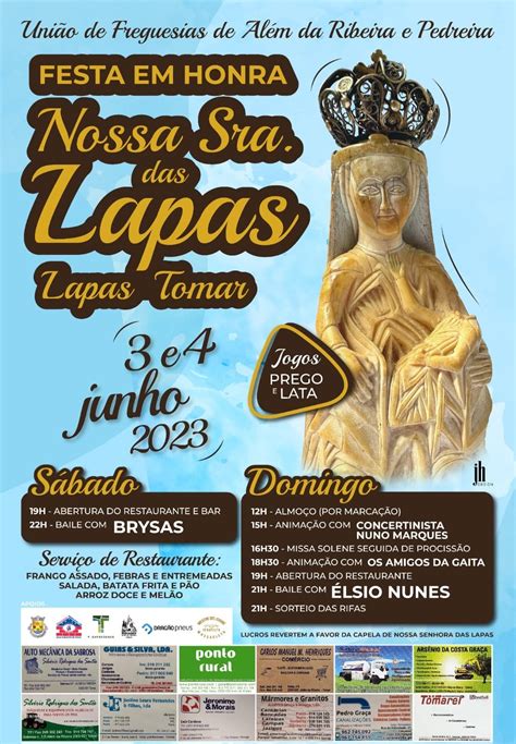 Festa Em Honra De Nossa Senhora Das Lapas 2023 Tomar