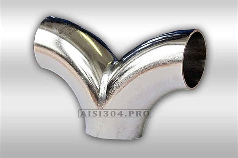 Отвод нержавеющий приварной AISI 304 / AISI 316