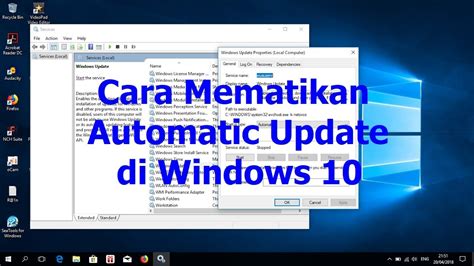 Cara Mematikan Automatic Update Windows Youtube