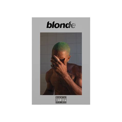 Frank Ocean Poster Blonde Album Poster Frank Ocean Merch Etsy