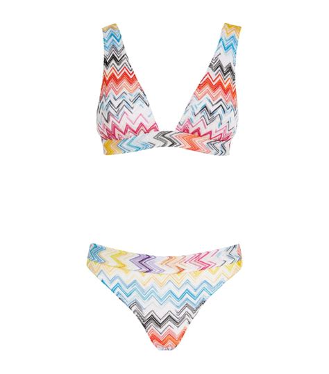 Missoni Zigzag Bikini Harrods US