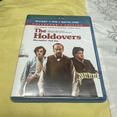 New The Holdovers Blu Ray Dvd Digital No Slipcover Paul