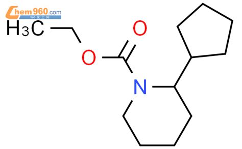 61423 19 6 1 Piperidinecarboxylic acid 2 cyclopentyl ethyl ester化学式