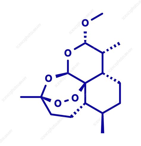 Artemether Malaria Drug Molecular Model Stock Image F025 1648 Science Photo Library