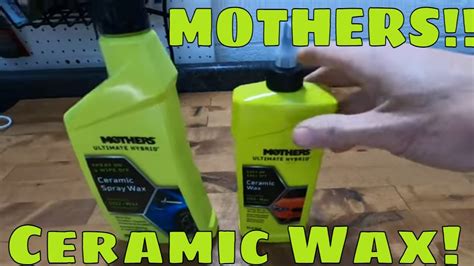 Mothers 05566 Ultimate Hybrid Ceramic Wax Sio2 Fortified Paint Protection Youtube