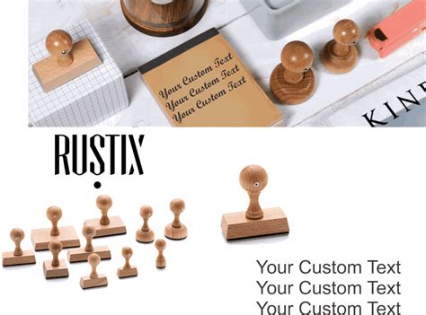 Rustix Custom Rubber Stamps