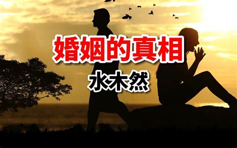 散文《婚姻的真相》你是谁，就会遇见谁？作者：水木然 苏卫朗读 苏卫朗读 哔哩哔哩视频