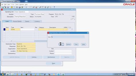 Create Requisition And Approve In Oracle R Apps Youtube