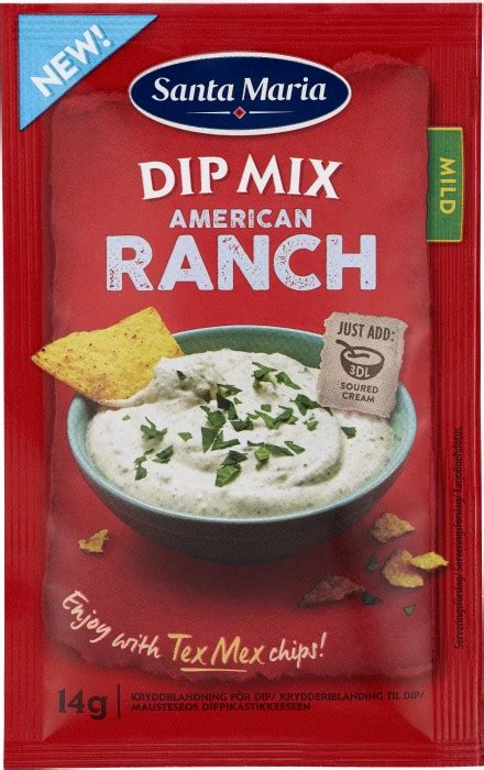 Köp Santa Maria Dip Mix American Ranch 14 g på delitea se