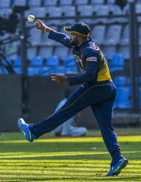 Wanindu Hasaranga Takes Part In A Fielding Drill Espncricinfo