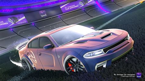 New Dodge Charger Hellcat In Rocket League Youtube