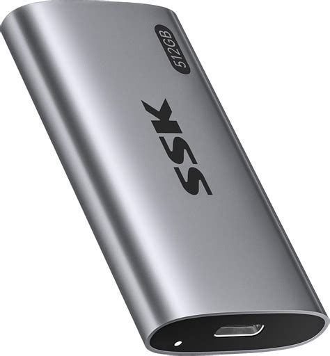 Ssk 512gb Ssd External Hard Drive Portable Ssd Up To 550mbs Fast