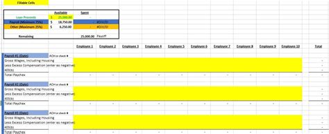 15+ Free Business Expense Spreadsheets (Excel / Word) » TemplateData