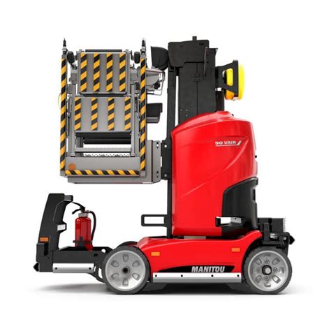 Piattaforma A Sfilo Verticale Mobile V Air Manitou Con