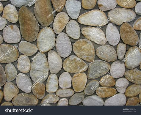 Pebble Stone Wall Background Stock Photo 36302074 | Shutterstock