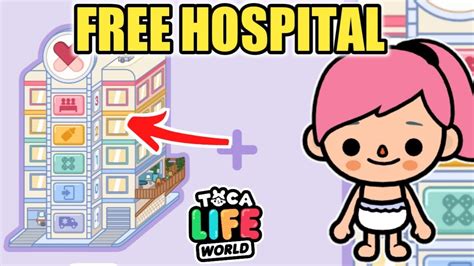 ⚠️ Free Hospital Building ⚠️ Secret Code Toca Boca Toca Life World