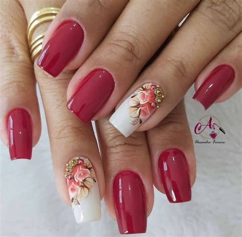 Pin On U As Stylish Nails Gel Nails Red Nails