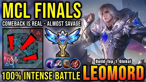 Comeback Is Real 24 Kills Leomord Almost SAVAGE MCL FINALS Build