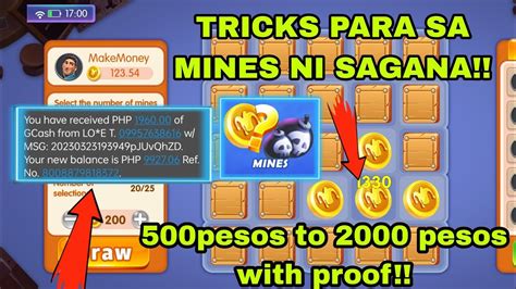 Sagana Game 500 Pesos To 2000 Pesos With Proof Tricks At Pattern