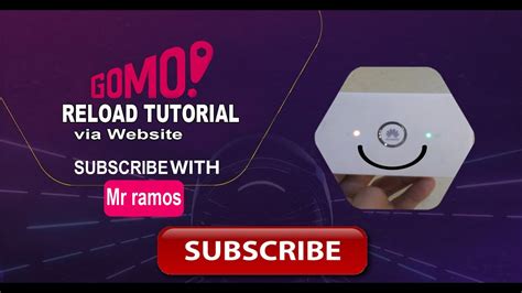 GOMO SIM Reload Tutorial Via Official Website Ng GOMO Ph YouTube