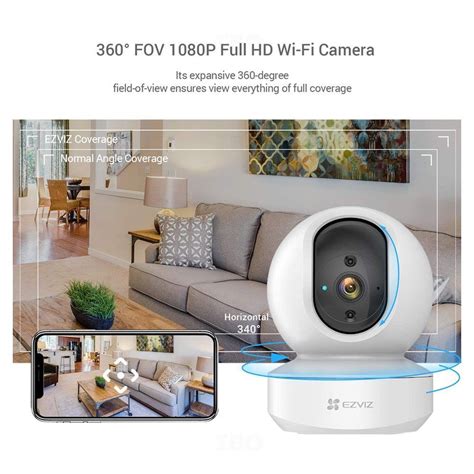 Ezviz Camara Vigilancia Wi Fi Para Interior Cs Ty B G Wf