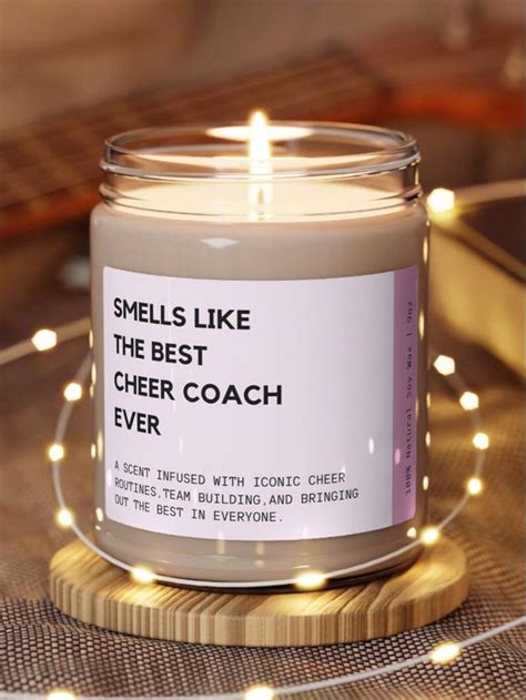 Cheer Coach Gift Smells Like The Best Cheer Coach Cheer Coach