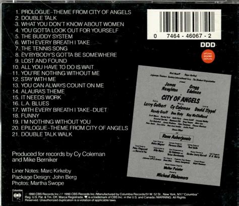 City of Angels [Original Broadway Cast] - CD - CD Greeting, LLC