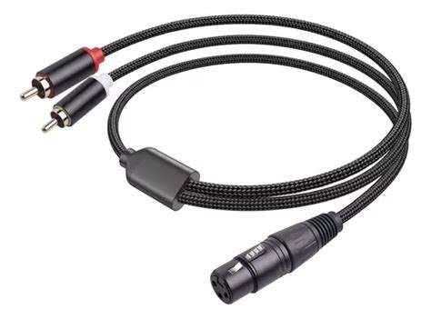 Cable Divisor En Y De Pines Xlr Hembra A Doble Rca Macho Cuotas