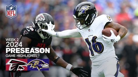 Atlanta Falcons vs. Baltimore Ravens | 2024 Preseason Week 2 Game Highlights