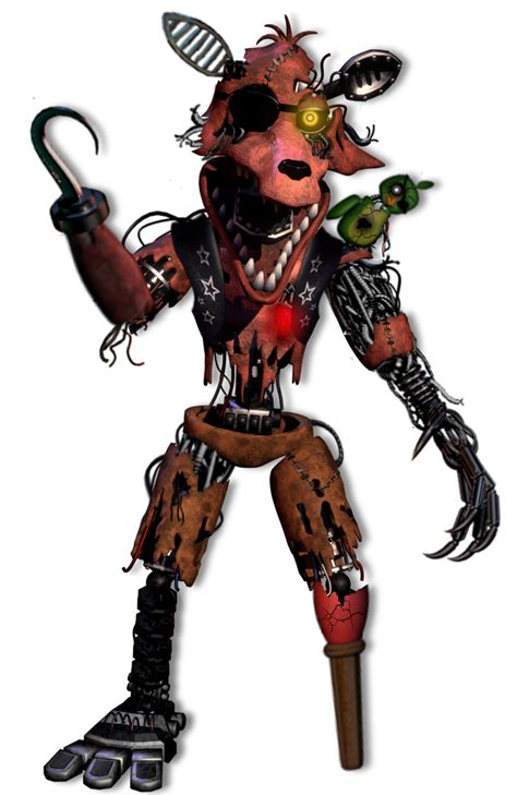 Scrap Foxy By Fnafking1987x On Deviantart