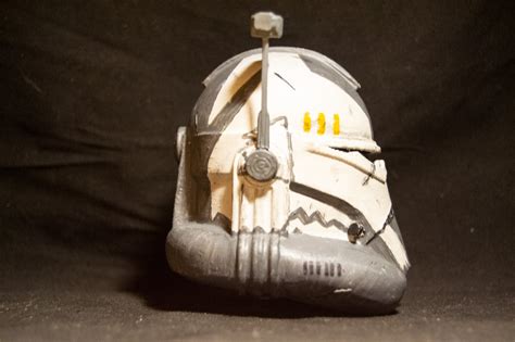 Commander Wolffe Scale Helmet Phase Handmade Fan Art Etsy