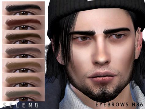 Eyebrows N By Seleng Created For The Sims Emily Cc Finds