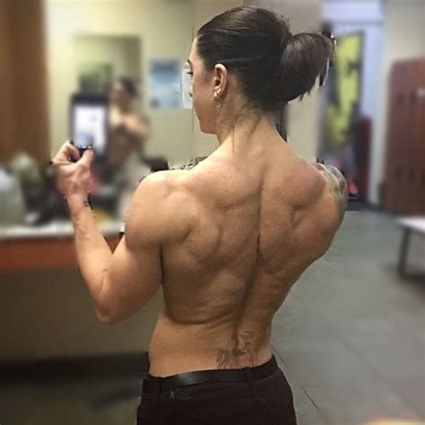 Pin By Khaled Ahmed Alhussain On Big Muscle Female Back Muscles