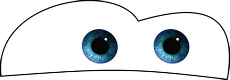 Olhos Do Relâmpago Mcqueen Para Imprimir - Para Sol Relampago Mcqueen Olhos