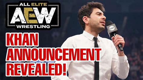 Tony Khan Huge Announcement Revealed On Aew Dynamite Tony Buys Roh