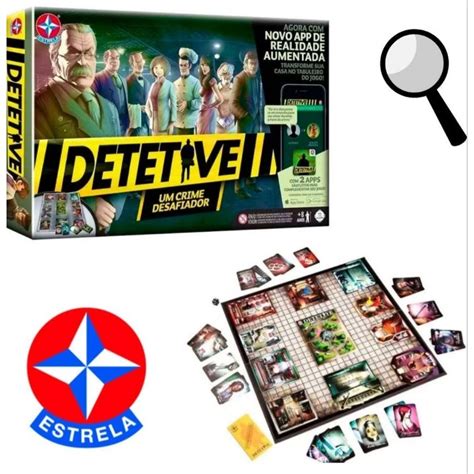 Jogo De Tabuleiro Detetive Aplicativo Estrela Shopee Brasil