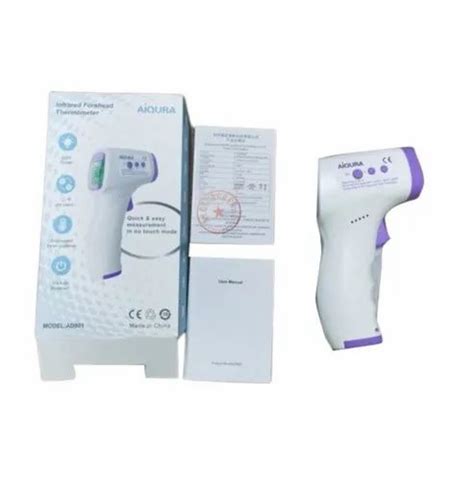 Contactless Aiqura AD801 Infrared Forehead Thermometer, For Measuring ...