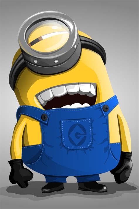 Made With Inkscape Speed Art Minion Character Minion Painting