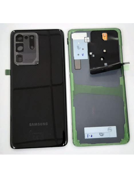 Comprar Tapa Trasera O Tapa Bateria Negra Para Samsung Galaxy S20 Ultra