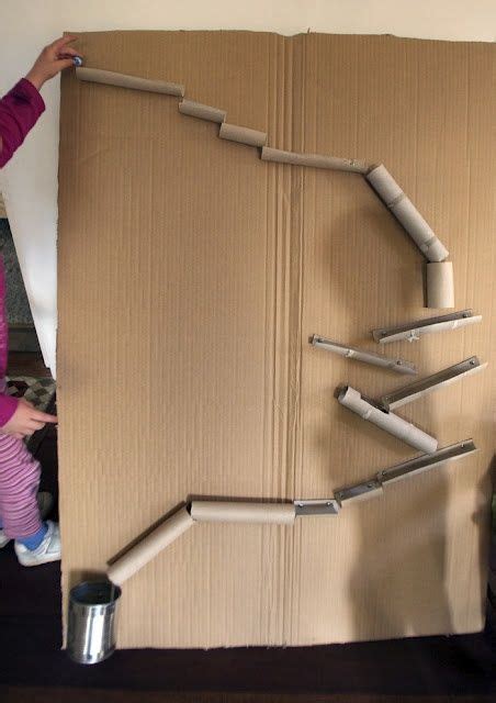 Cardboard Tube Marble Run My Students Make These With A Few Twists